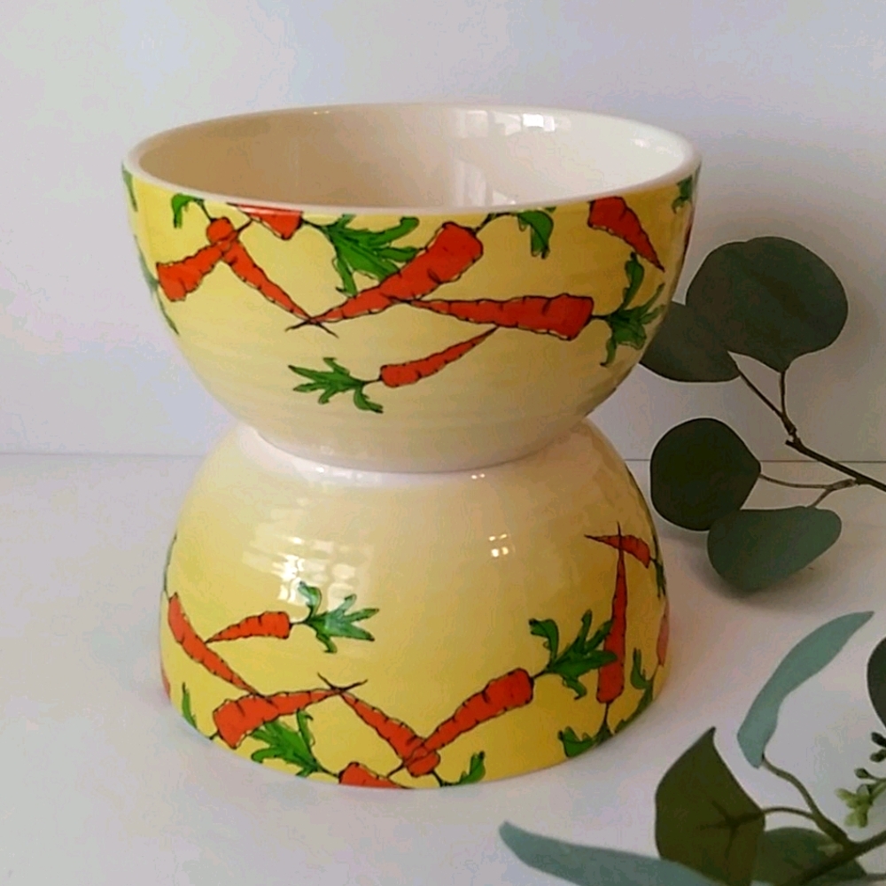 World Market set of two Easter bowls